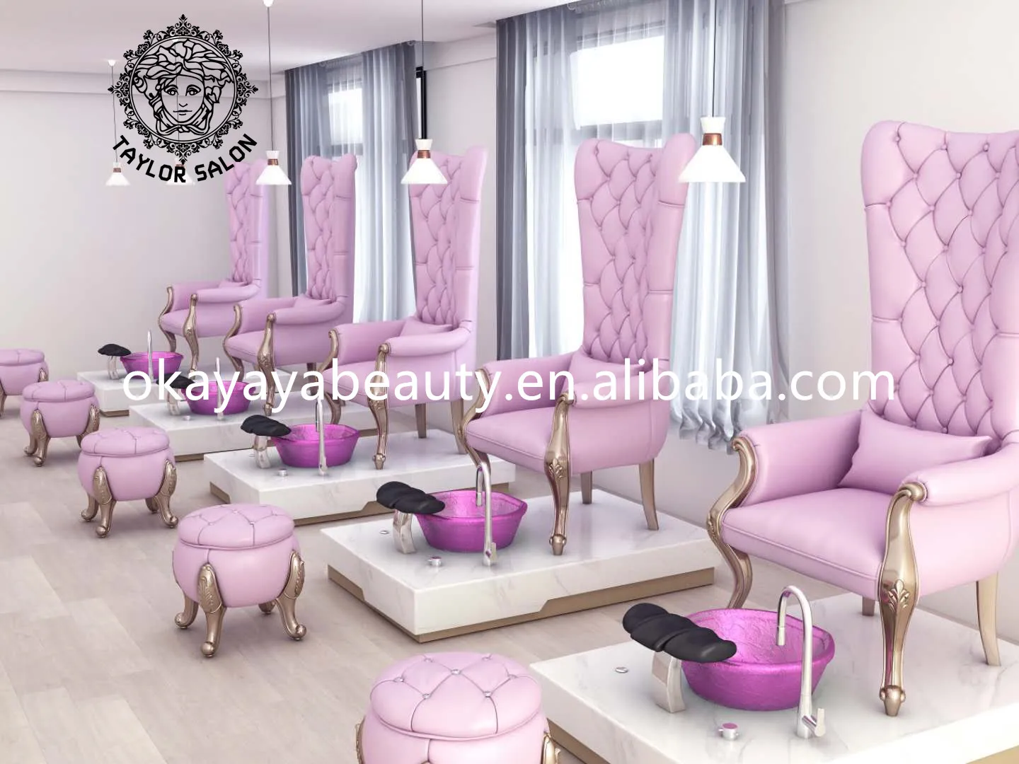 2022 Wholesale Pink Nail Salon Spa Manicure Pedicure Set Foot Spa Chair  Throne Chairs With Bowl - Buy Luxury Spa Pedicure Chairs,Kid Pedicure Spa  Chair,Spa Pedicure Chair With Magnetic Jet Product on