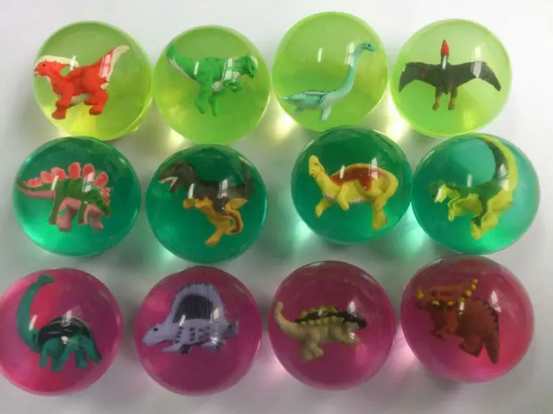 dinosaur bouncy ball