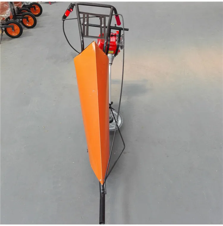 Hand push agricultural tools hand push harvester machine