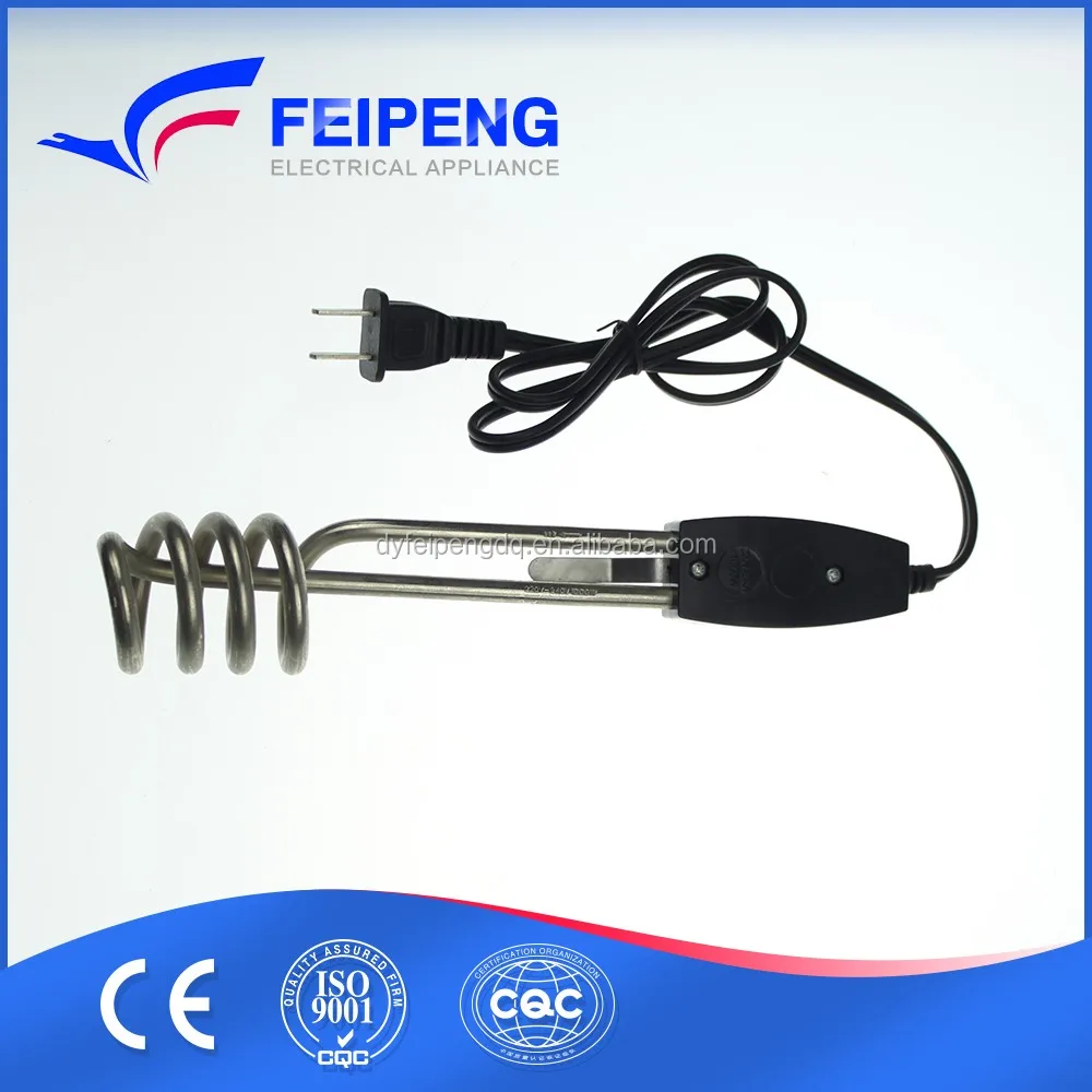 1500 Watt 110v Travel Coffee Tea Water Heater Immersion Portable Boiler