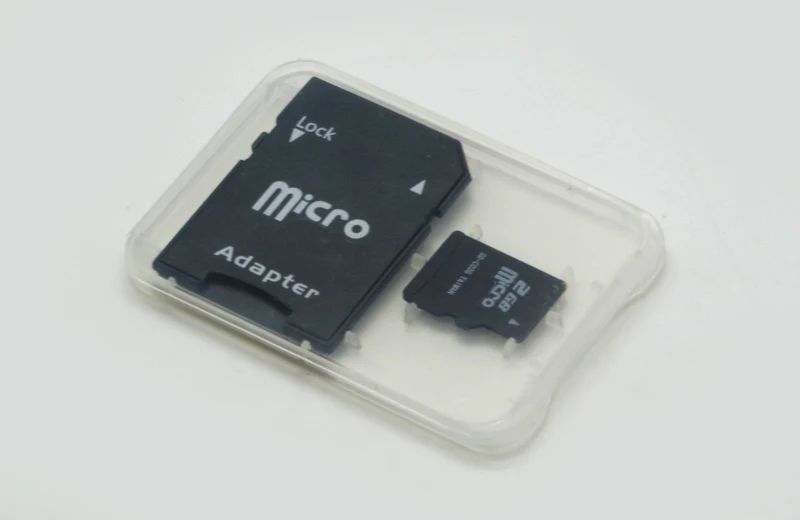 36*52*4mm 2 In 1 Plastic Transparent Ultrathin Sd /tf/ Micro Sd Card