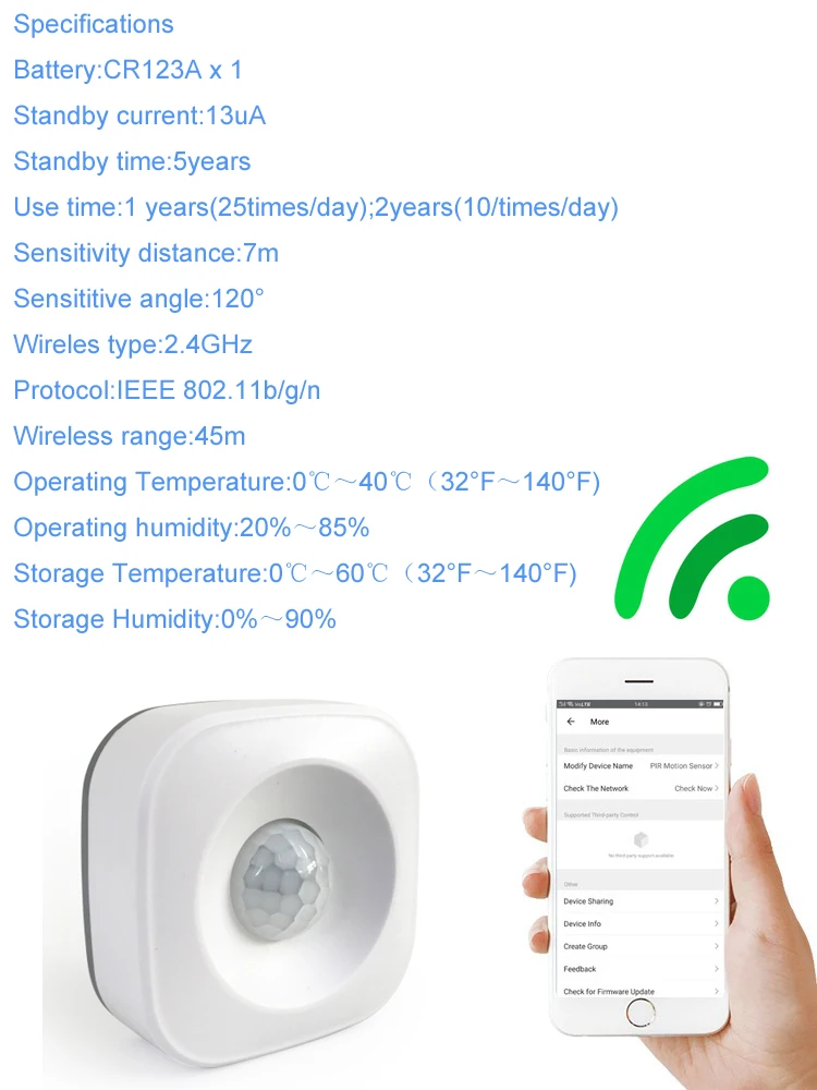 Laser Home Automation Zigbee Motion Sensor Sensor De Movimiento Buy