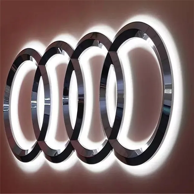 Wholesale Advertising Custom 3d Led Illuminated Car Logo Buy Car Logo