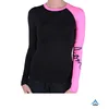 top sale sublimated cool dry girls fitness rash guard