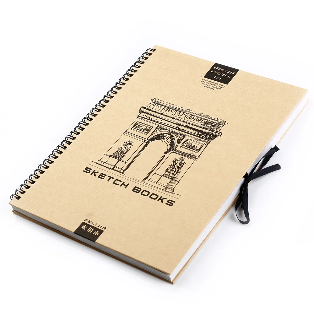 A4 Hardcover Spiral Sketch Books For School People Buy Hardcover