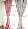 beautiful dot block out sun jacquard curtain