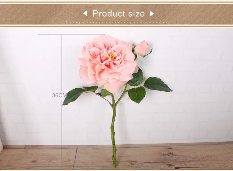 Single Big Artificial Flowers Roses For Artificial Flower Hotel