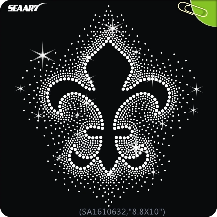 Make Your Own Tshirt Fleur De Lis Custom Rhinestone Transfers Buy