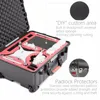 Ningbo factory High Quality Waterproof Shockproof Dji phantom 4 carrying case with beautiful design