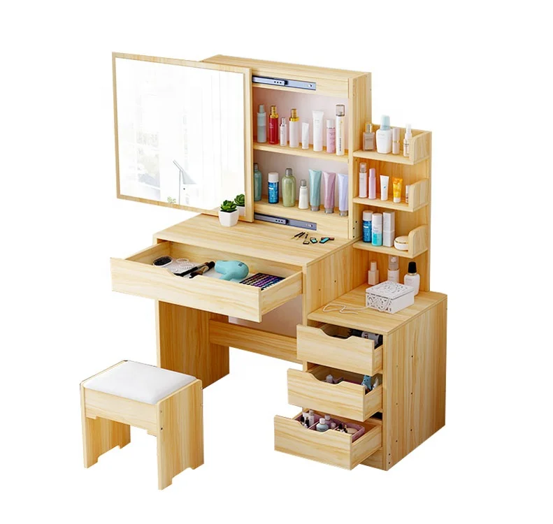 China Factory Wholesale Simple Dressing Table Modern Design Storage Wooden Makeup Vanity With Mirror Buy Wooden Makeup Vanity Storage Makeup Vanity Modern Design Makeup Vanity Product On Alibaba Com