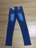 GZY ripped shinny model slim and high-end level women long jeans fabric manufacturers in india stock 2017
