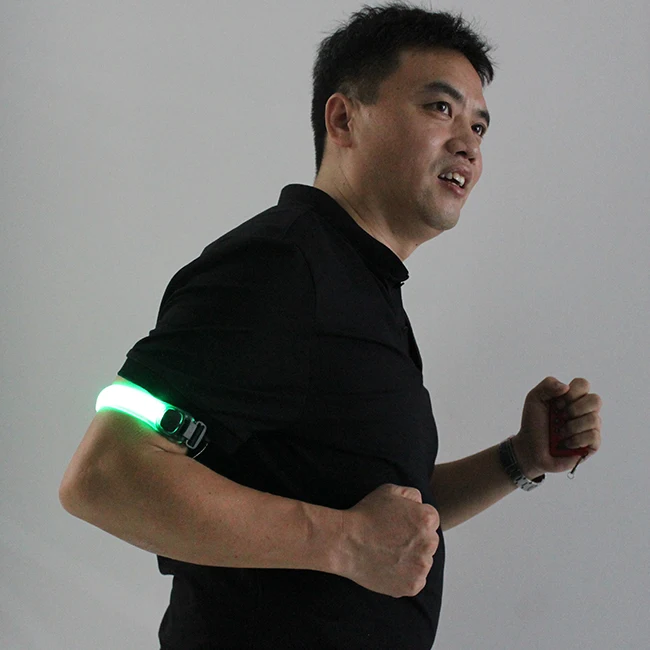 2021 hot sale led running armband/ led safety s