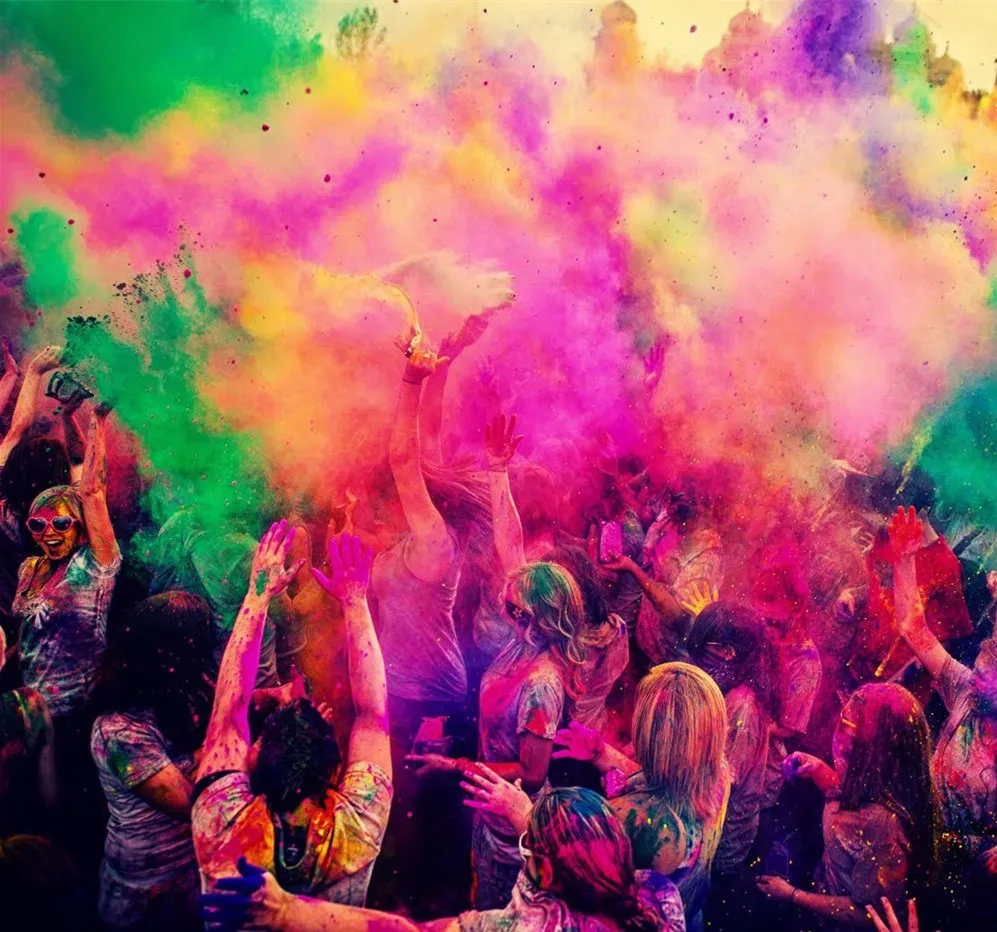 高品质的新 holi powder confetti cannon