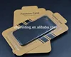 Anti-explosionkraft paper clamshell boxes for screen protector with hang hole