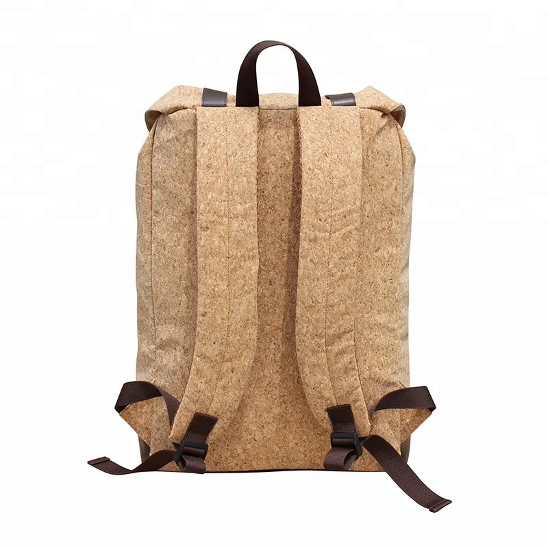 Outdoor Big Capacity Natural Ecofriendly Travel Duffel Cork Backpack