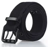 More colors Choice Fashion Double Pin Steel buckle Eyelets Promotional Fabric Canvas Webbing belt