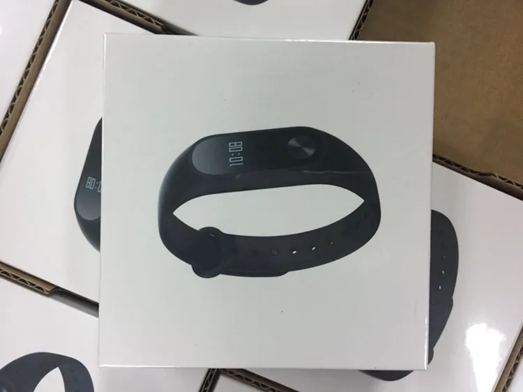 Genuine Original Mi Band 2 With 4.0 Bracelet Mi Band2 Wrist Strap Fitness Smart Wristbands