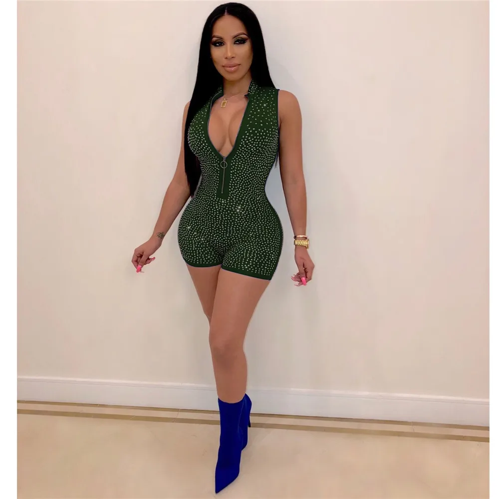 2019 Amazon hot sale new zipper mini sexy bodycon club dress