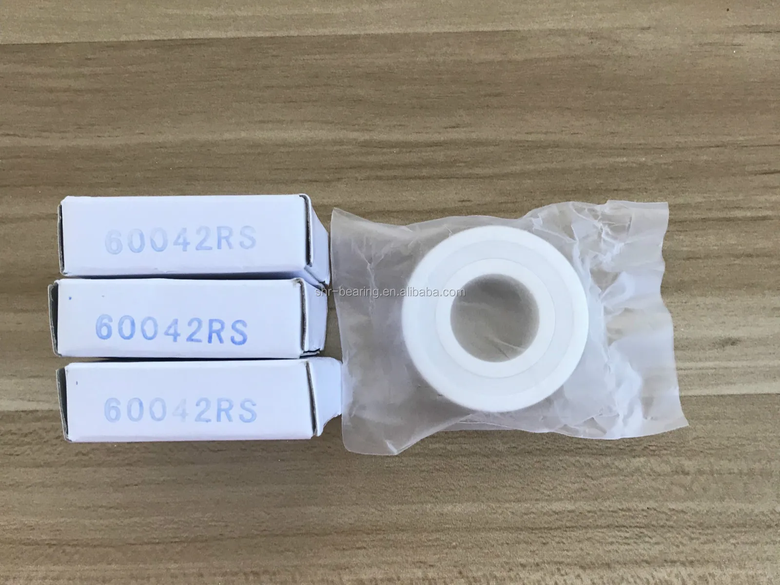 6004CE Sealed ceramic ball bearings ZrO2 ceramic bearings 6004 2RS