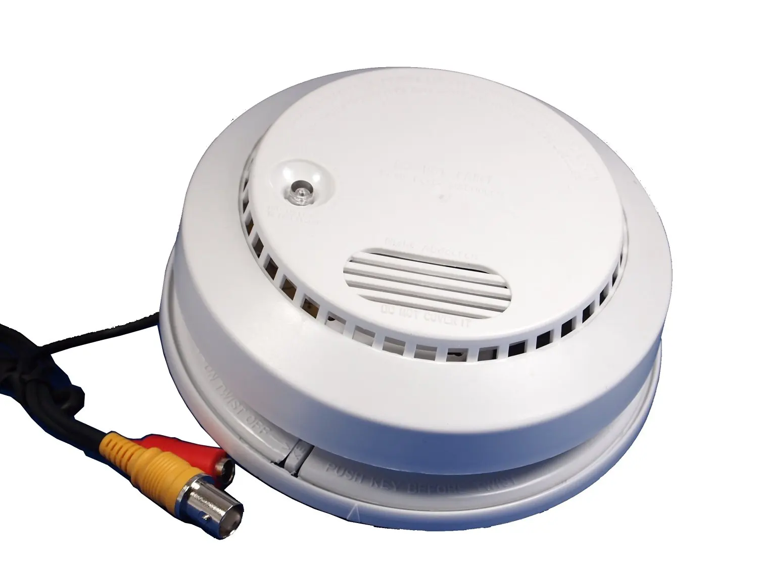 smoke detector nanny cam with audio