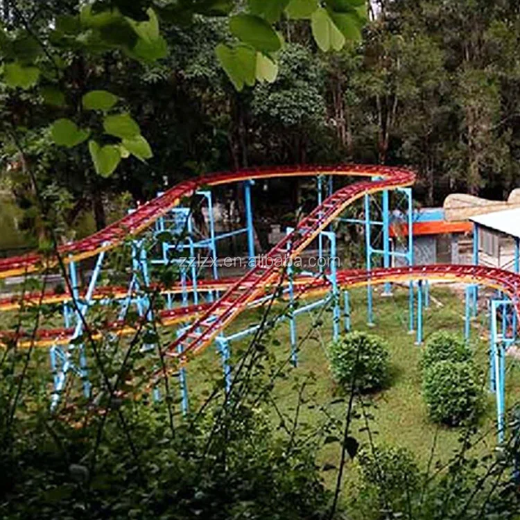 Popular amusement park rides Crazy Mouse big roller coaster rides for sale
