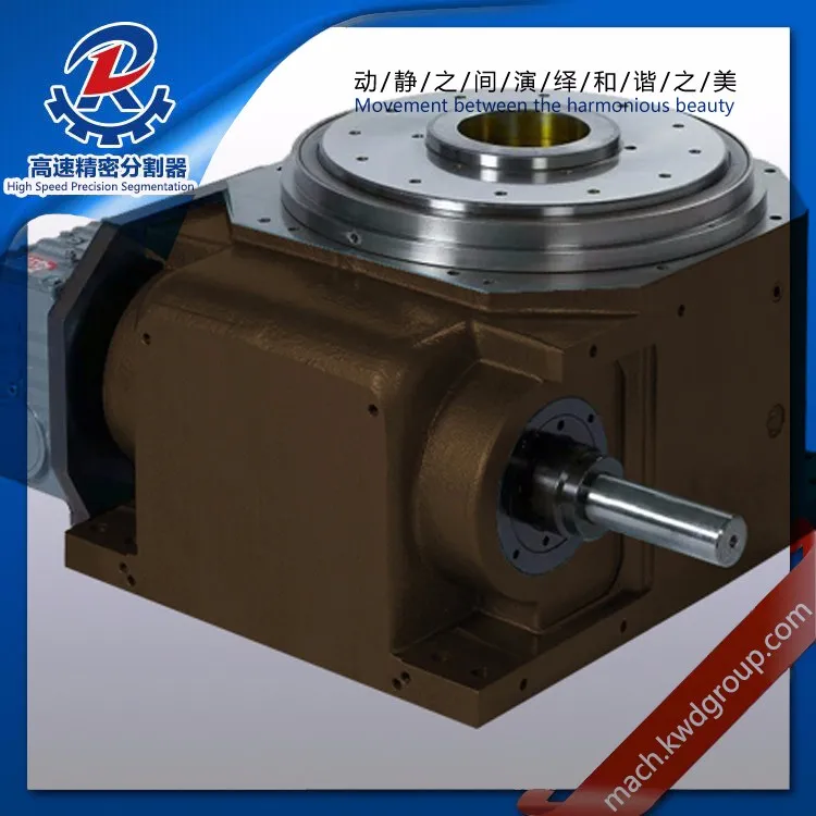 180 DT Series dividing head, Indexing drivers, Cam Indexing