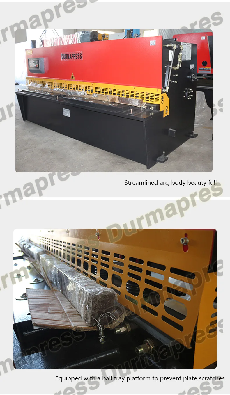 QC12Y-4X2500 гидравлические листового металла режа машина с Siemens двигателя