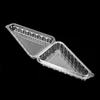 PET/PS disposable triangle take away food box for sandwich