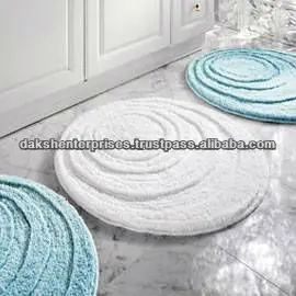 Round Bath Mat Luxuary Mats 100 Cotton Round Bath Mat Luxuary Mats 100
