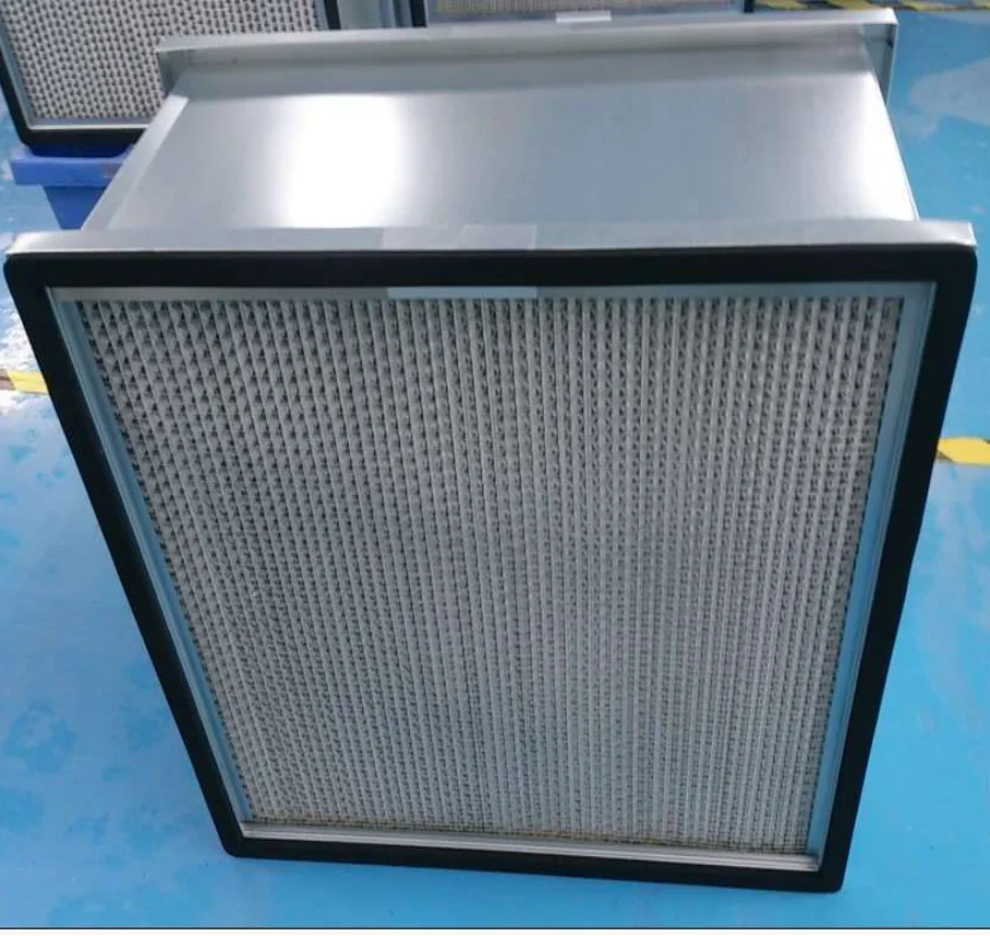 Aluminum Separator Hepa Filter With Double Header Or Single Header