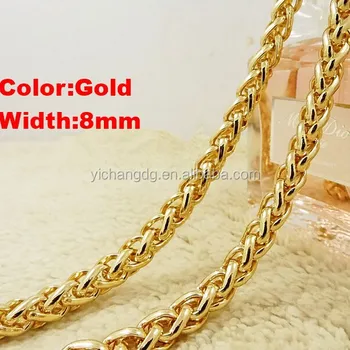 gold chain purse strap