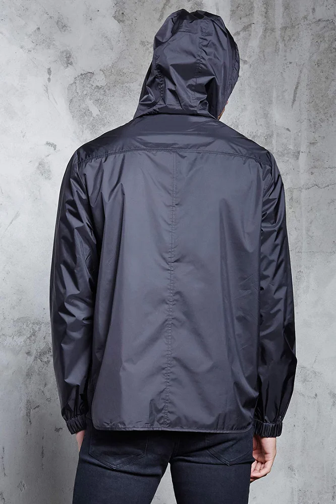 Lightweight Hooded Blank Windbreaker Jacket Men Buy Blank Windbreaker Jacket,Windbreaker