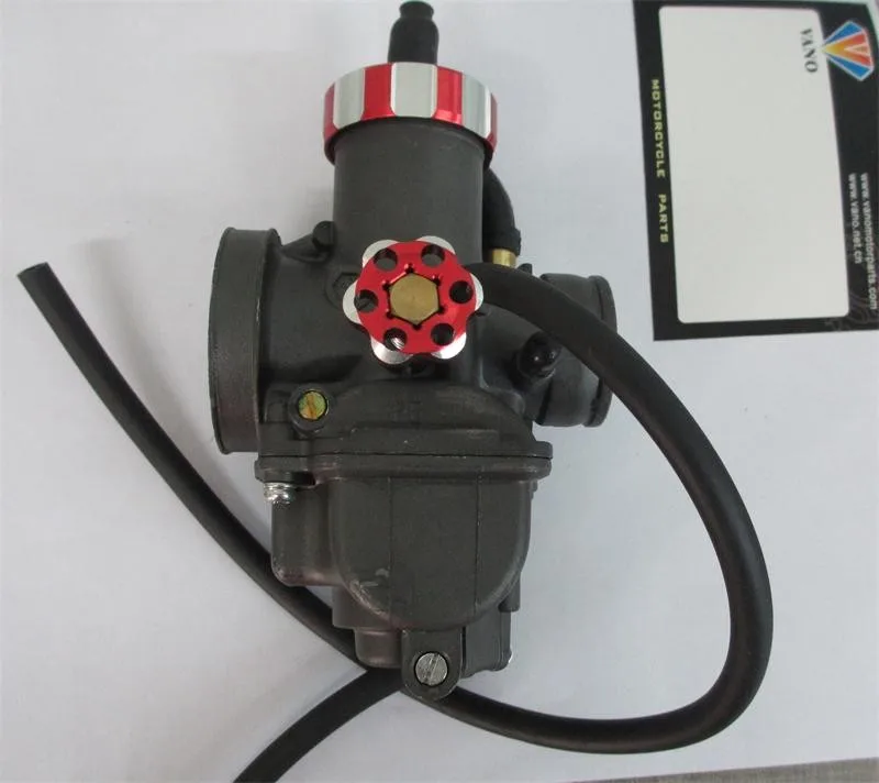 High performance black CNC chromed PE28 motorcycle carburetor