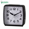 Imarch BB07602-Black CE uncovering style backlight snooze slient beep small size travel alarm clock for Germany