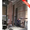fashion metal mesh drapery room divider privacy screen home office partition
