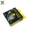 Full color printed display window smoke detector packaging box with euro hole
