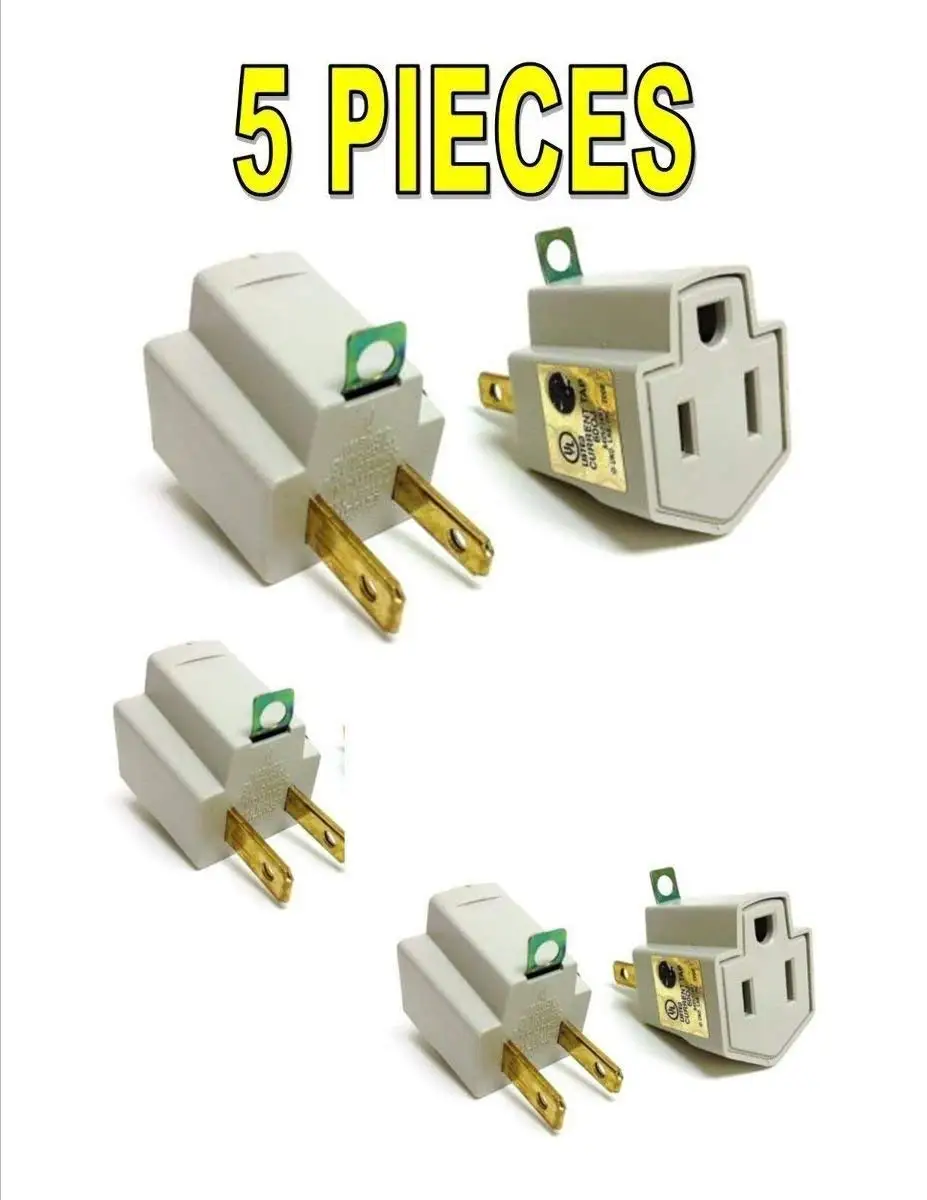 Two Prong Plug To Three Prong Plug
