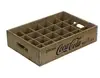 24 Grid Divided Coca-wooden Cola Crate