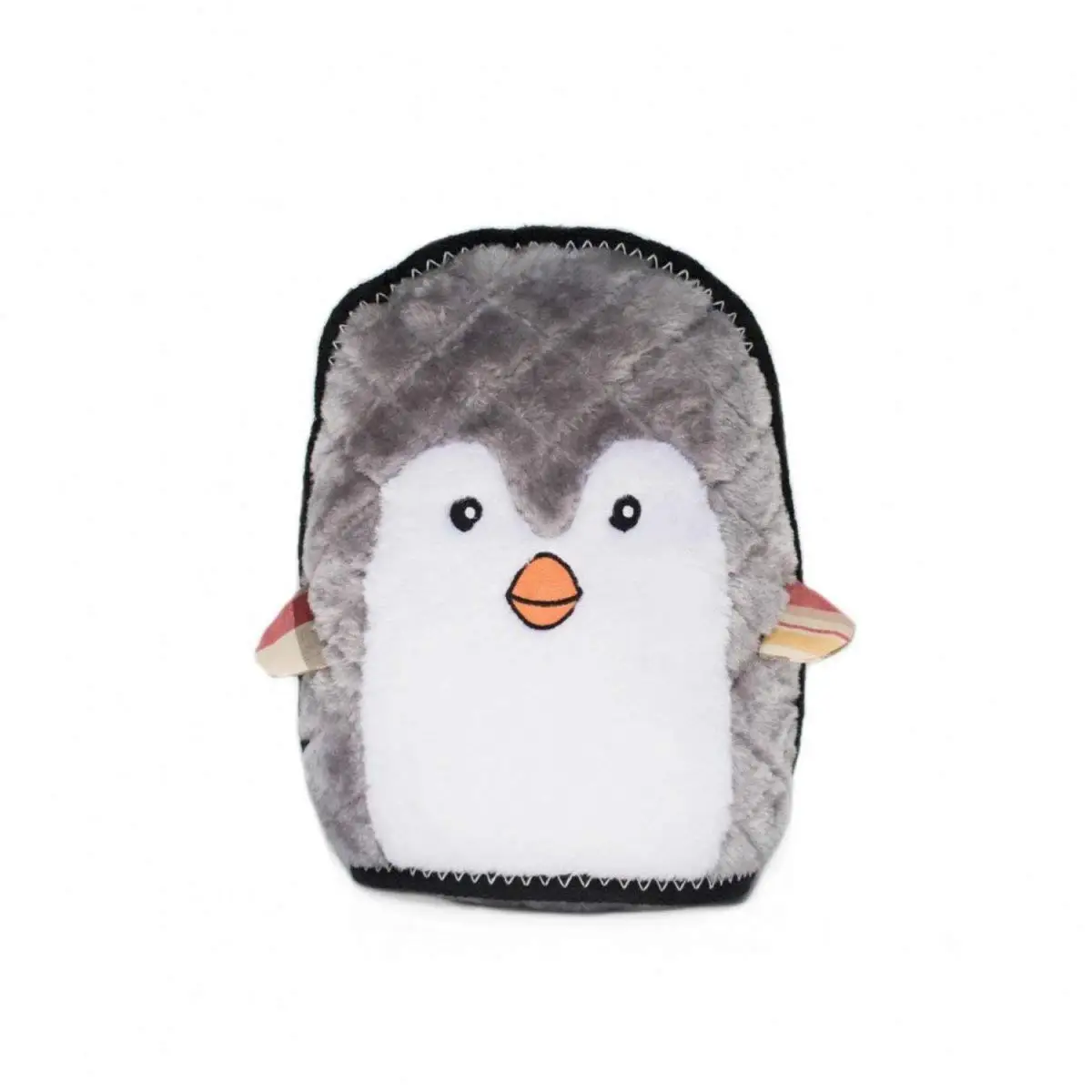 stuffed penguin dog toy