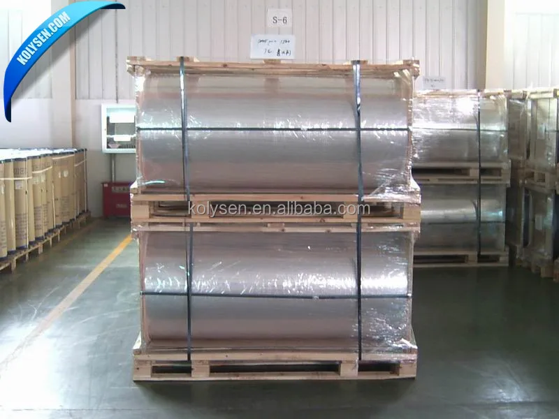 Kolysen Clear and White Transparent PET Mylar Polyester Film Factory