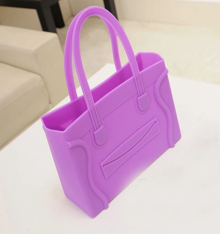 Oem Design Waterproof Jelly Wallet With Custom Printing Logo Silicone