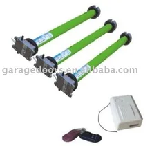 מנוע צינורי עבור דלתות רולר , מתגלגל windows וסוככים 