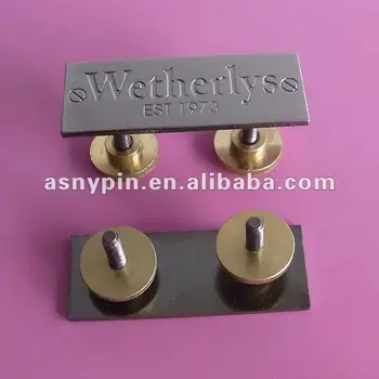 Stainless Steel Logo Plate For Furniture - Buy Stainless Steel Logo ...