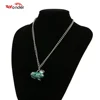 Custom Jewelry Frog Prince Necklaces,Jewelry Fashion Necklaces, Silver Chain Necklaces For Women