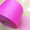 Soft embossed colored purple PVC film roll
