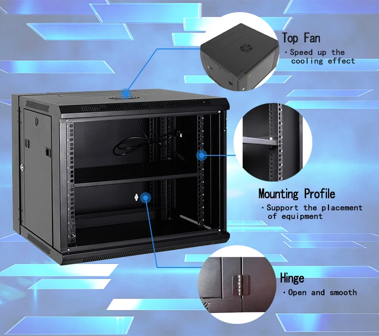 Network Rack 8U | Rack Server, 1u, 2u, 4u, 5u Rack Mount Servers – DKBVX