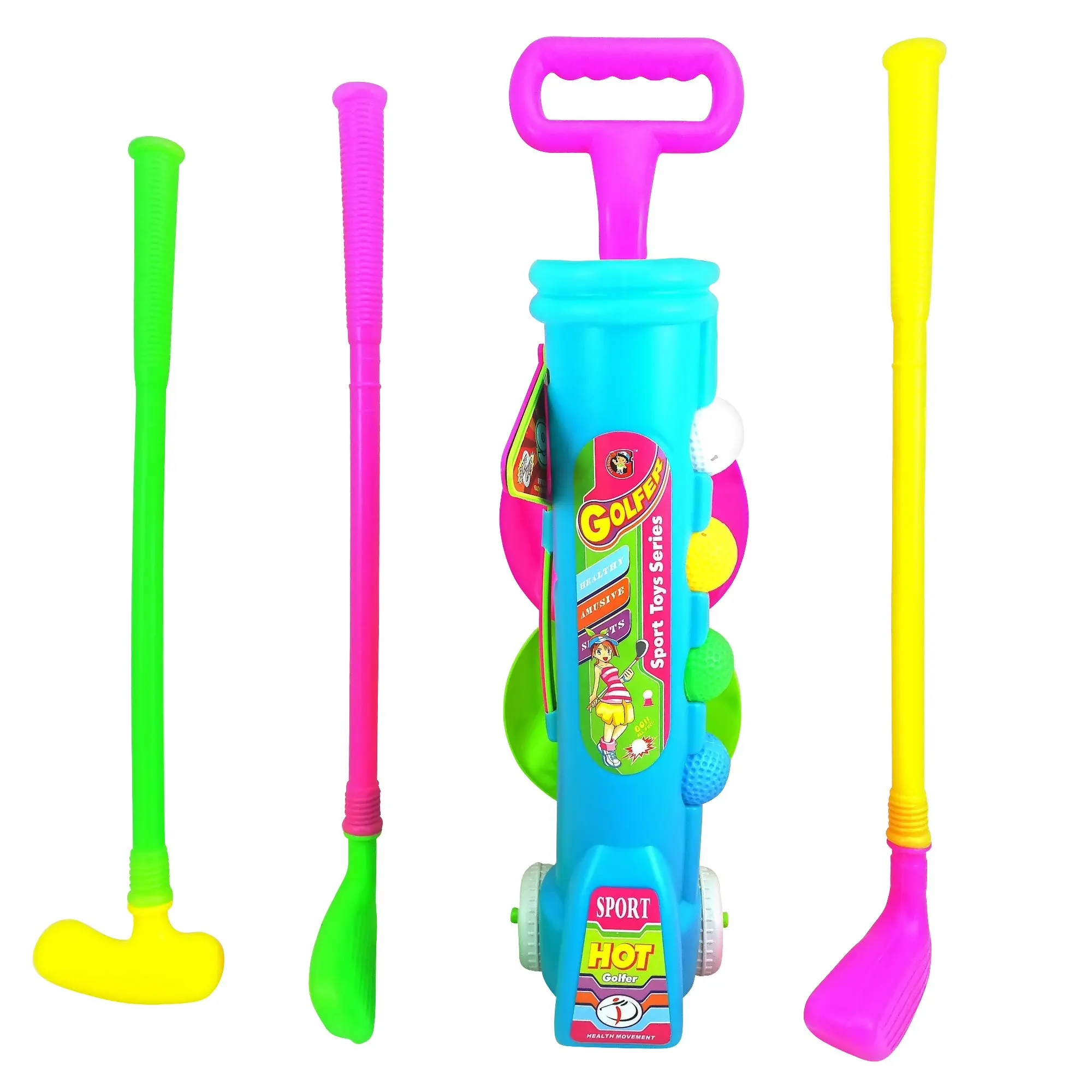 crazy golf toy set