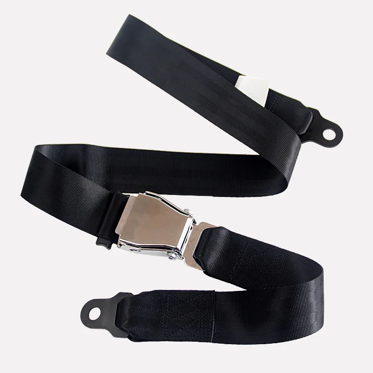 Ceeinauto Two-points Aircraft Safety Seat Belt Spring Aviation Belt For ...