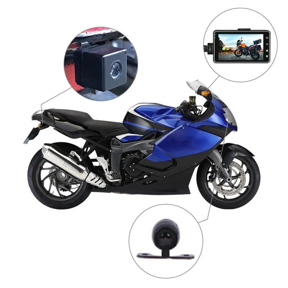 Motorcycle Dvr Camera,Motorcycle Drive Video Recorder For Motor Bike