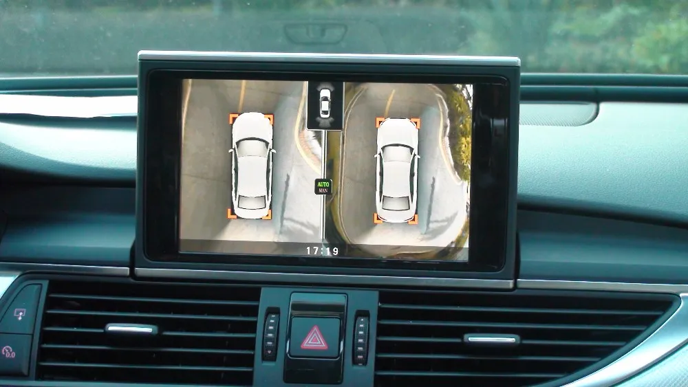 3d Car Parking System For Audi 360 Degree Camera Bird View System With